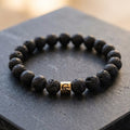 Armband Lavasteen